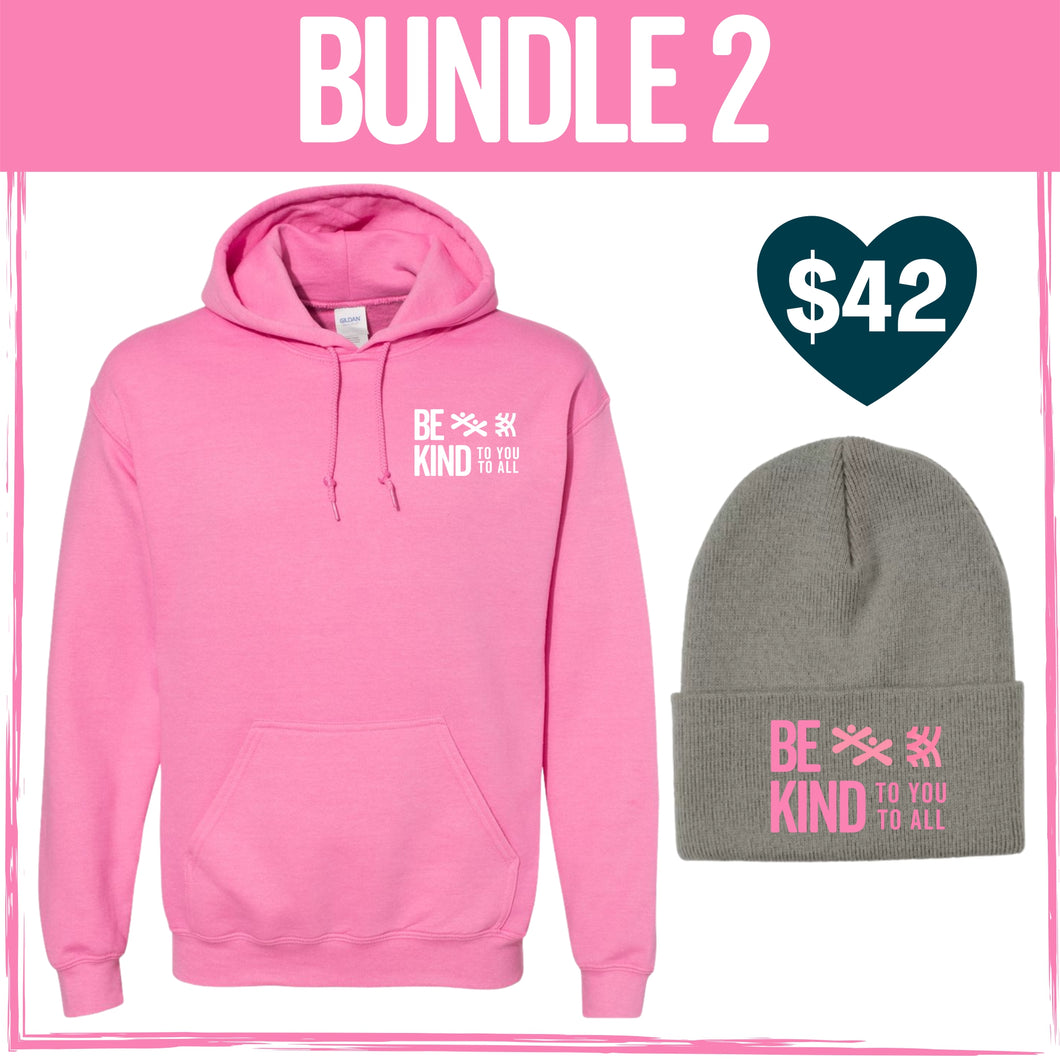 2023 PINK SHIRT DAY - Bundle 2 (Hoodie and Toque)